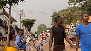 Early Morning Walk in Kampala Uganda