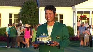 The Masters Trophy Presentation