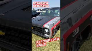 K5 Blazer on a Corvette Chassis?! Custom C5 Swap Beast! #shorts  #carbuild #corvette #k5blazer #fyp