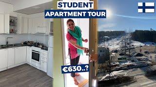 Student + Family Apartment Tour in Finland | Student Life in Finland I €630 Per Month....?