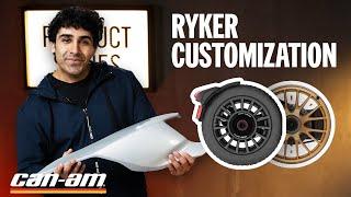 Product Series: Customization Accessories for Ryker | Can-Am