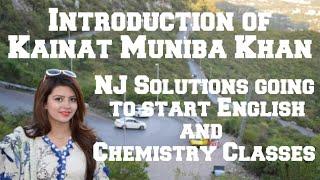 Introduction of Kainat Muniba Khan|NJ Solutions|