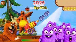 Cannon Games 2025   Lemmings Cannon Good Timing   Grizzy and Lemmings Cannon Ep 574