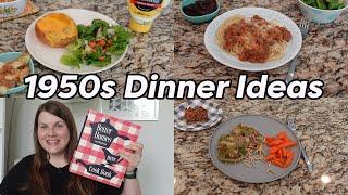 1950s Dinner Ideas ️ Trying 1950s RECIPES w/Jen Chapin!