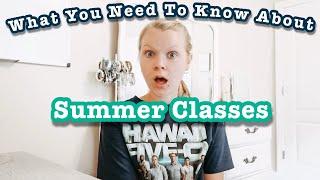 What You Must Know About Summer College Classes