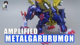 FIGURE RISE AMPLIFIED METALGARURUMON CUSTOM PAINT