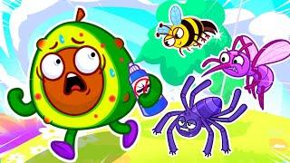 Go Away Bugs  Don't Be Scared Mosquito  || Best Kids Cartoons by Pit & Penny Stories