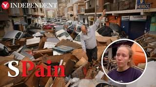 ‘It’s all destroyed’: Aftermath of deadly flash floods in Spain