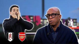 Fulham vs Arsenal 1-1 Ian Wright Post Match Analysis  Title hopes over for Arteta