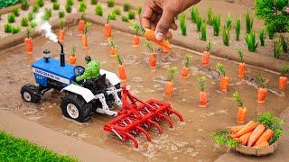 diy tractor modern plough machine science project @sanocreator