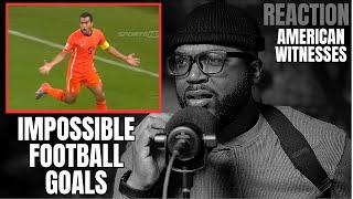 American watches Legendary football (soccer) Long Shot Goals | Reaction!!