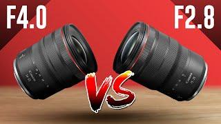 Canon RF 14-35mm F/4L Vs RF 15-35mm F/2.8L Lens Shootout | What's The Best Zoom?