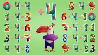 123 Clay Tale - Learn Addition +4 with Clay Animals! | Multhouse Studio Games