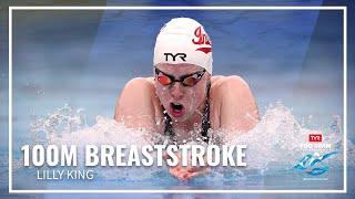 Lilly King Powers to Victory in Women's 100M Breaststroke | 2023 TYR Pro Swim Series Mission Viejo