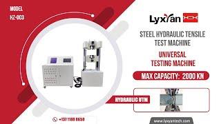 Steel Hydraulic Universal Test Machine