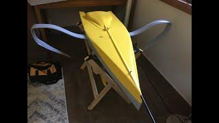 Automated canting keel mechanism for RC sail boat