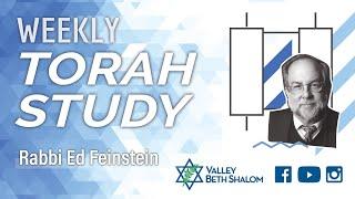 Weekly Torah Study with Rabbi Ed Feinstein - 12/27/24