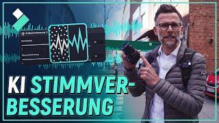 KI Stimmverbesserung | Wondershare Filmora Tutorial