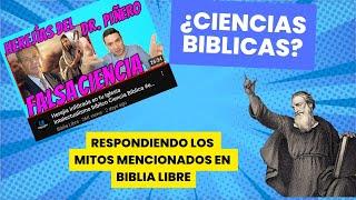 BIBLIA LIBRE VS LAS CIENCIAS BIBLICAS