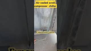 Air cooled scroll compressor chiller  تكييف مركزي تبريد هواء