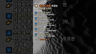 ⏳ 빠른 노화를 부르는 행동들 5가지 / #건강 #노화 #노화방지 #좋은글 #습관 #명언