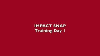 Day 1 of 7 - Golf Swing Training Program - IMPACT SNAP