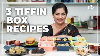 3 Tiffin Box Recipes I 3 टिफ़िन बॉक्स रेसिपी I Pankaj Bhadouria