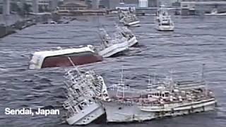 Tsunami: Japan's north coast devastated - Côte nord du Japon dévastée