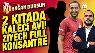 Cimbom'dan 2 kıtada kaleci avı | Ziyech full konsantre | Torreira - Boca | Zaha'ya bir şans daha