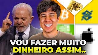 COMO ESTOU LUCRANDO COM A CRISE NO BRASIL COM INVESTIMENTOS!