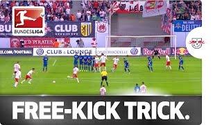 Leipzig’s Creative Free-Kick Routine