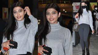 Actress Pranita Subhash Exclusive Visuals @ Airport Today | Celebrities Airport Videos