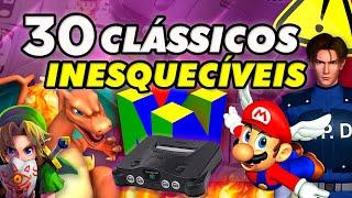 30 Clássicos Inesquecíveis do Nintendo 64: Jogos Épicos do N64 