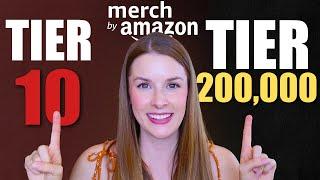 GET OUT OF TIER 10 - Amazon Merch On Demand Tier Up Tips From A Multi Seven Figure Seller