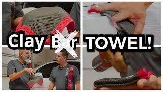 CLAY YOUR CAR with rinseless wash?! DIY Clay towel 101