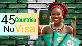 Nigeria:45 countries Visa free#nigeria #visa #travel #podcast