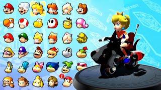 Mario Kart 8 Deluxe - Dragon Ball Costume Princess Peach in Shell Cup and Fruit Cup