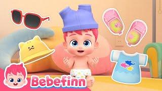 This Is The Way We Get Dressed   | EP80 | Sing Along2 | Bebefinn Nursery Rhymes For Kids