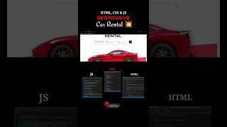 Responsive #car #webdesign #webdevelopment #responsivewebdesign #html #css #javascript #portfolio