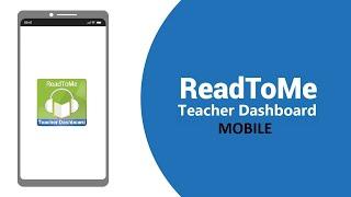 ReadToMe Teacher Dashboard - ReadToMe School Edition | Mobile SignUp - 5.0 (English)