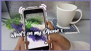 What's on my iPhone X ~aesthetic vlog~ | Camera Test | Yume Ka