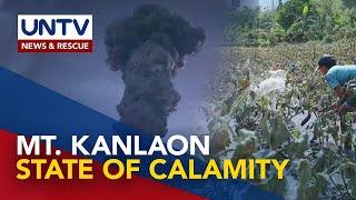 Canlaon City under state of calamity following eruption of Kanlaon Volcano