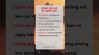 Đừng Xấu Hổ Vì 4 Điều Này?|Trần Duy Ninh Official