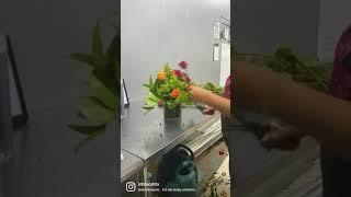 Flower Arrangement Timelapse | In Bloom Flowers, Gifts, and More | Local DFW Florist