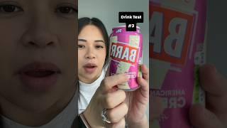 Trying out Barr Cream Soda. #drinkreview #BARRCreamSoda