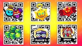 FREE  QR CODE FREE GIFT ️ QR CODE BRAWL STARS  BRAWL STARS UPDATE