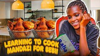 Dem Wa Facebook LEARNS HOW TO COOK MANDAZI with Irene Nekesa