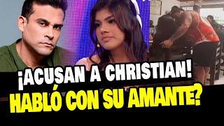 CHRISTIAN DOMINGUEZ ES ACUSAD0 DE HABLAR NUEVAMENTE CON SU AMANT*