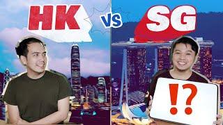  HONG KONG vs SINGAPORE  : Which is THE BETTER TRIP? (Filipino w/ English Subs)