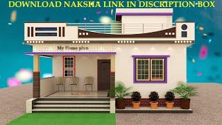 3 bedrooms simple village house plans | beautiful village home plan @My home plan